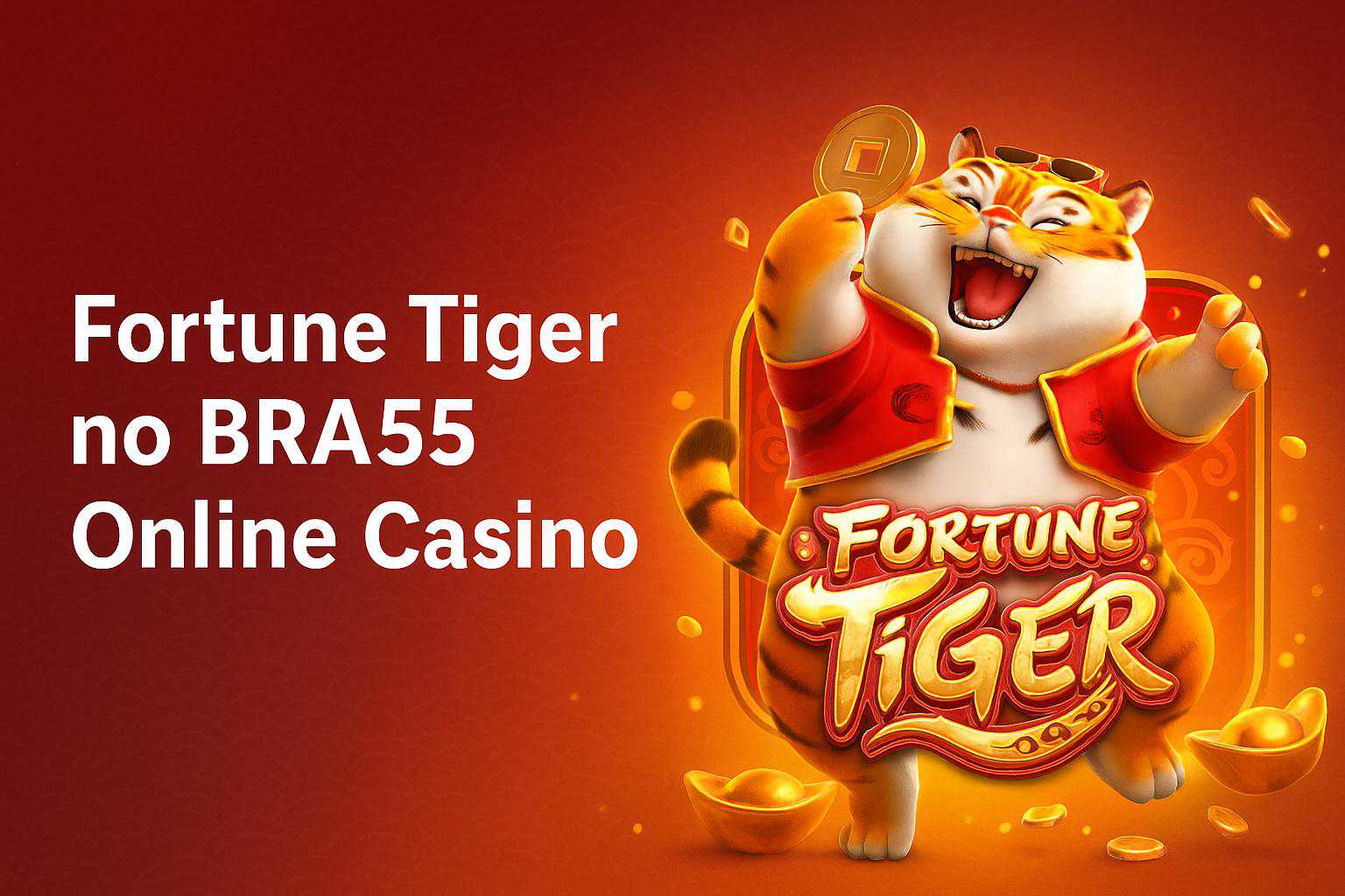Fortune Tiger é um jogo imperdível no BRA55 Casino